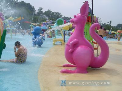 袋鼠噴水